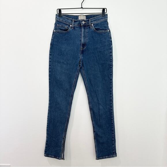 Everlane the cheeky split hem high waist full length jeans size 29 - Picture 3 of 9